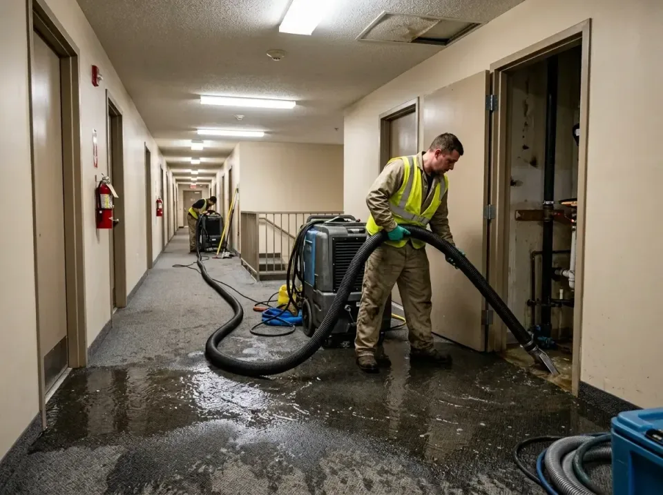 multi-unit-apartment-hallway-f-005 — frequently asked questions, Emergency Burst Pipe Water Extraction & Removal in Tompkins…